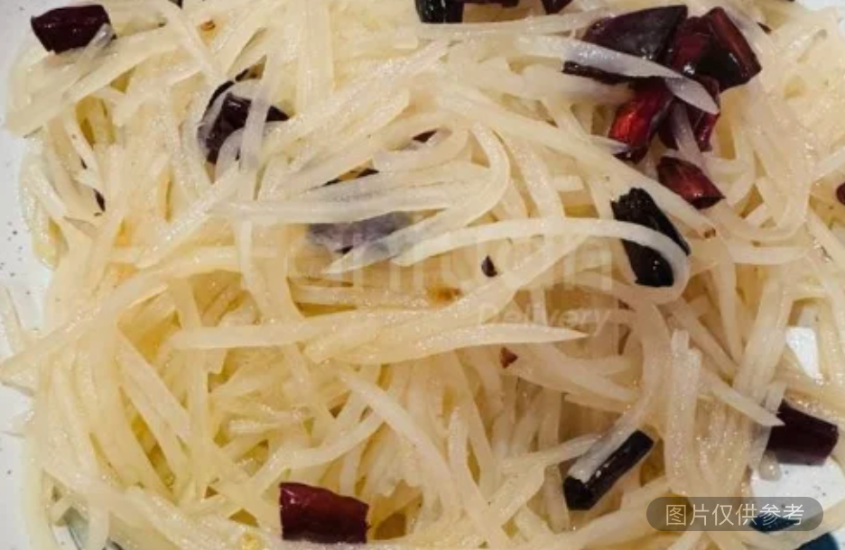 土豆絲(酸辣,醋溜,清炒,嗆炒)