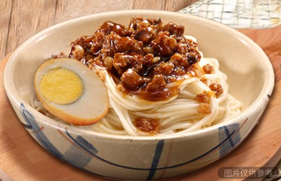 香菇肉燥乾麵(附滷蛋)