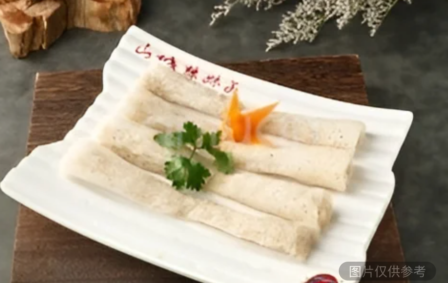 竹筍蝦滑