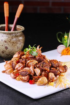 鹽焗雞胗