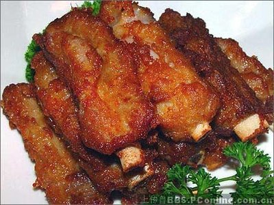 蜜汁蒜香骨