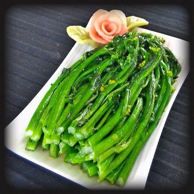各式炒油菜