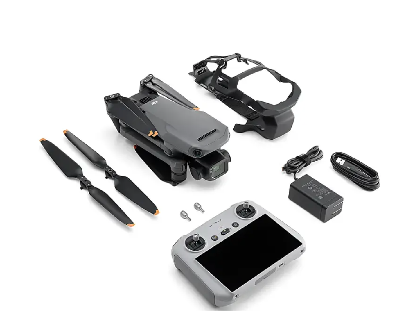 DJI - Geek Squad認證翻新款Mavic 3 Classic無人機及內建螢幕遙控器套裝(灰色)