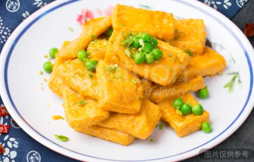 爆漿蛋黃豆腐