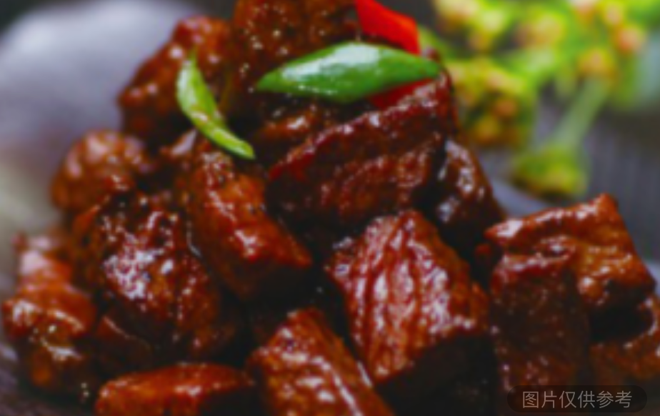 黑椒牛肉粒