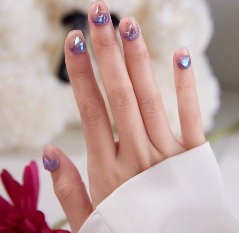 Pressii 手工穿戴甲 L 紫晶之光套裝 55g/盒