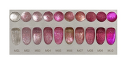 櫻禾nail 【春夏秋冬 M系列】 爆閃貓眼膠指甲油套裝 共40色甲油膠 美甲色膠5g *10瓶套裝 春/夏/秋/冬 四款可選