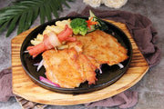香煎鴛鴦扒(鷄扒和豬扒)