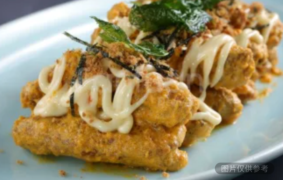 金沙肉鬆雞翅