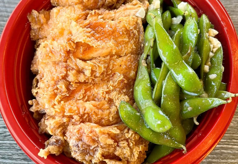 橙子雞肉碗