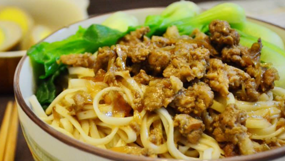 香菇肉燥拌面