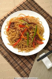 味菜牛柳絲炒面(河粉)