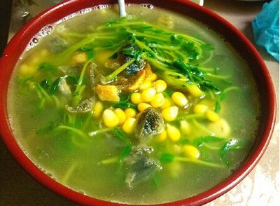 上湯浸大豆苗(季筋限定)