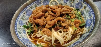 大腸撈麵