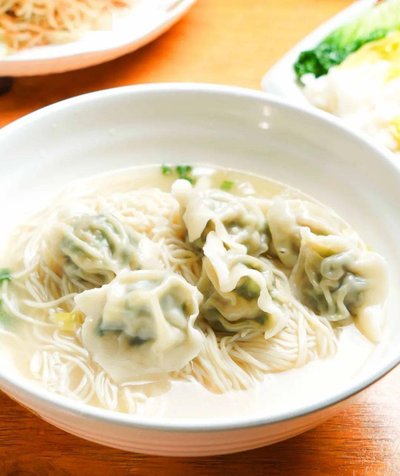 水餃面(白菜豬肉/玉米豬肉/韭菜豬肉/芥菜豬肉)