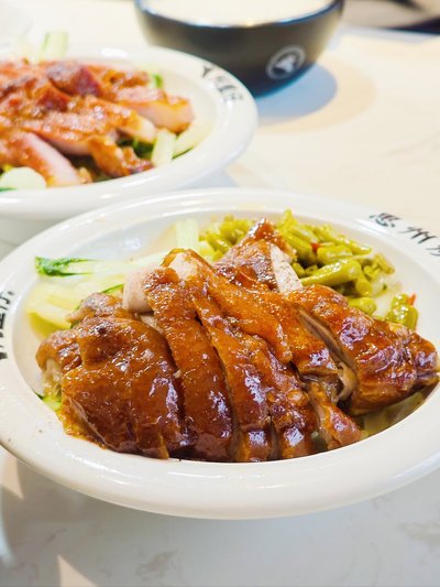 滷鴨前翅飯