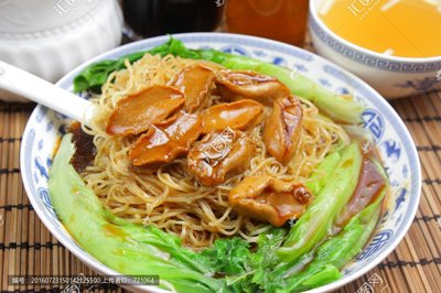 鮑魚撈麵