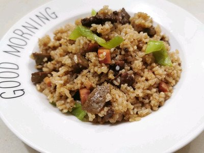 生炒牛肉飯