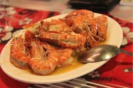 西汁核桃蝦