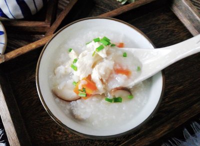 瑤柱滑雞粥(有骨)