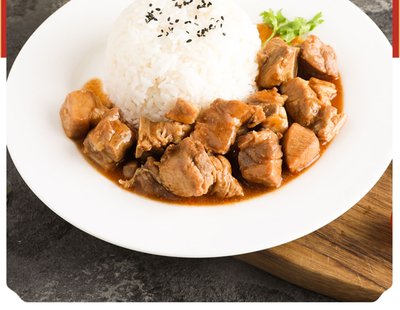 醇香排骨+雪菜炒飯+滷蛋