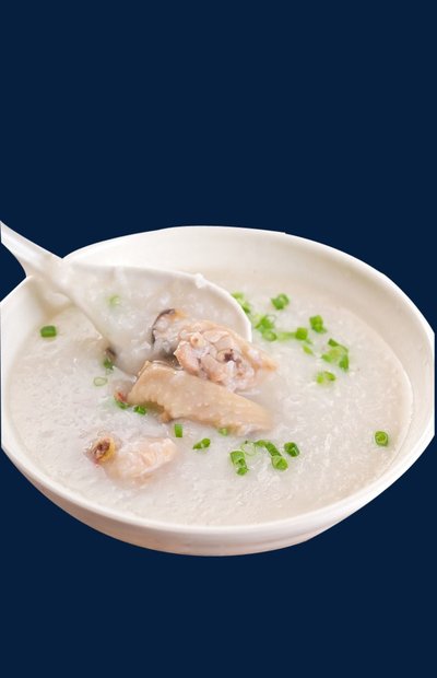 生滾鹹雞粥(有骨)