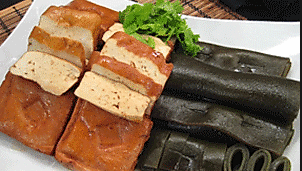 素雙拼:豆干,海帶