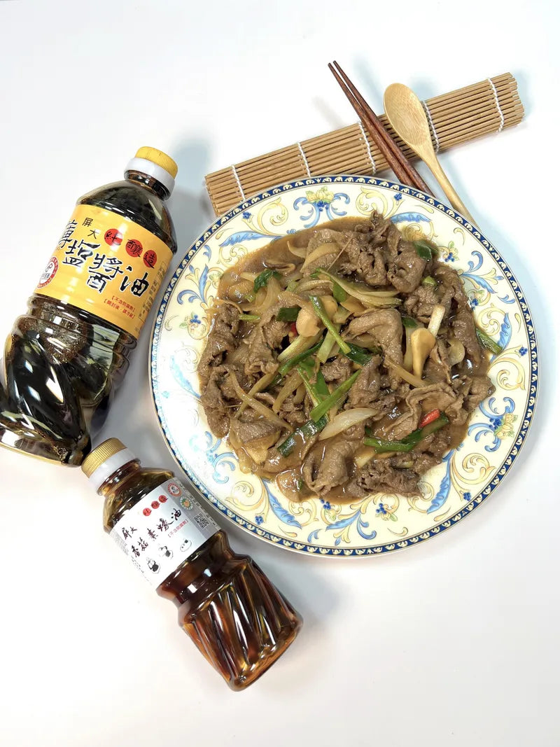 素搖晃醬油牛肉