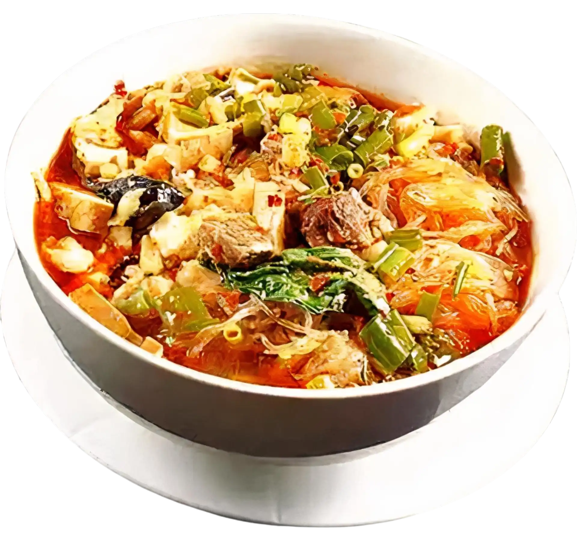 羊肉小炒泡馍