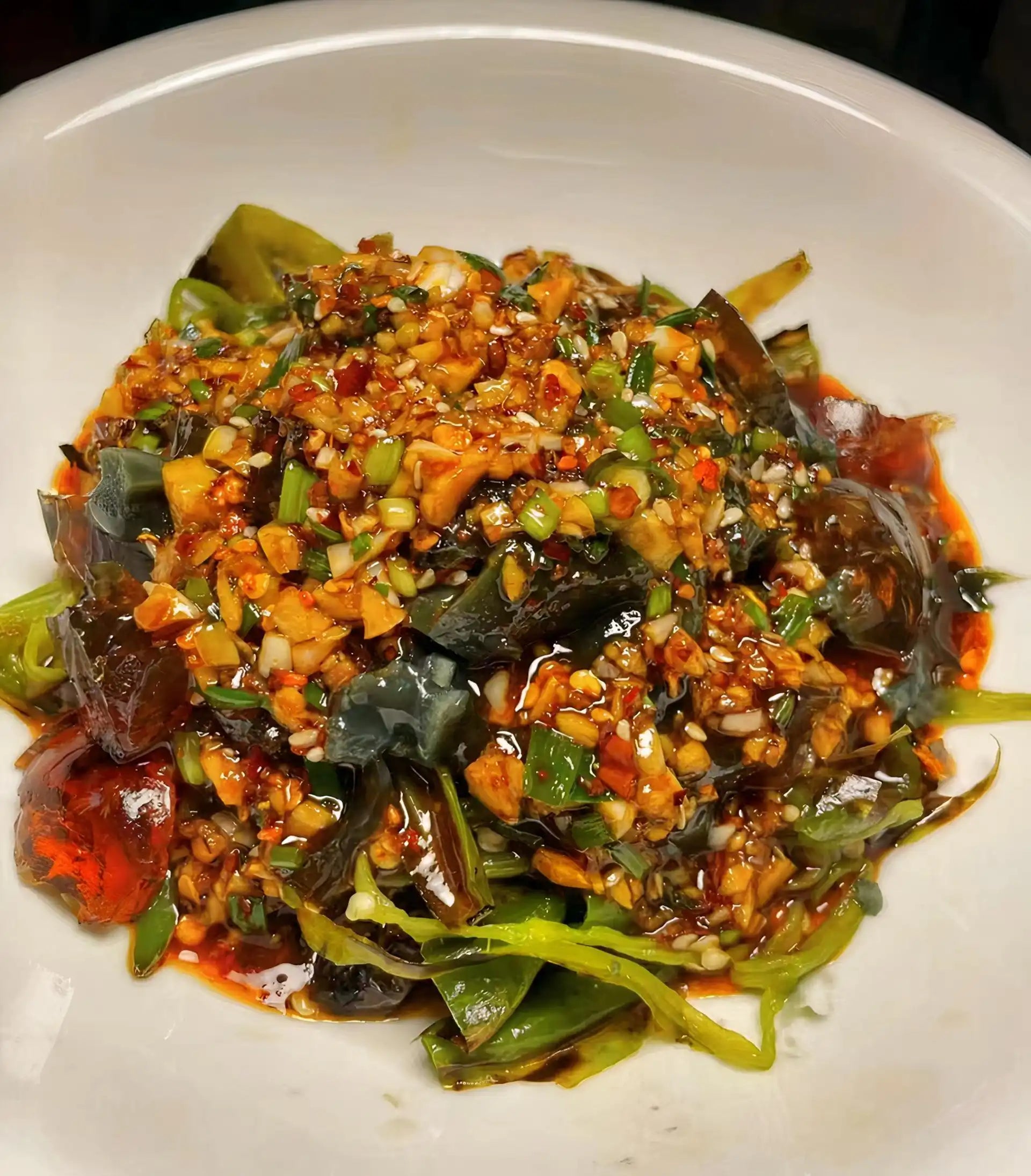 尖椒松花蛋