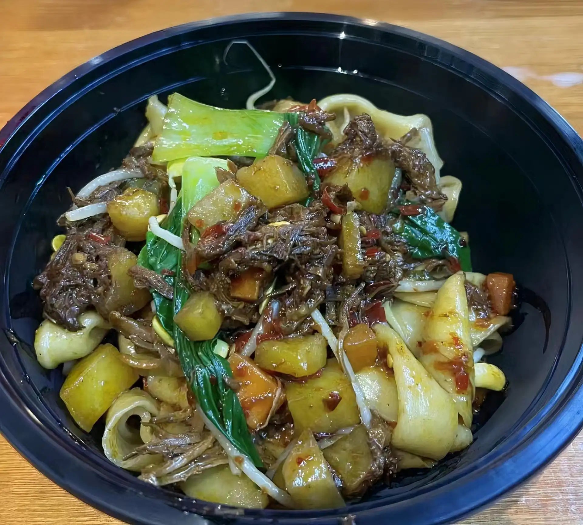 油泼三样
