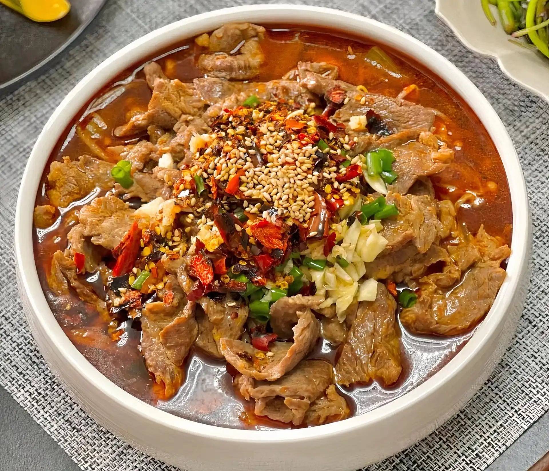 水煮牛肉
