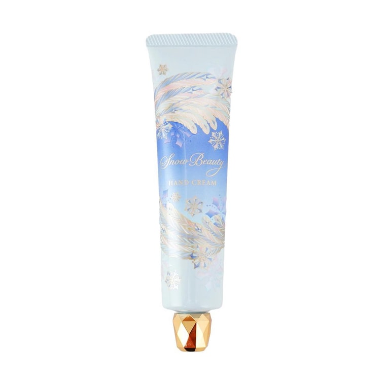 日本SHISEIDO資生堂 MAQuillAGE心機 雪之美人 水潤美白藥用護手霜 40g 花香型 亮澤保濕 抑黑預防色斑雀斑