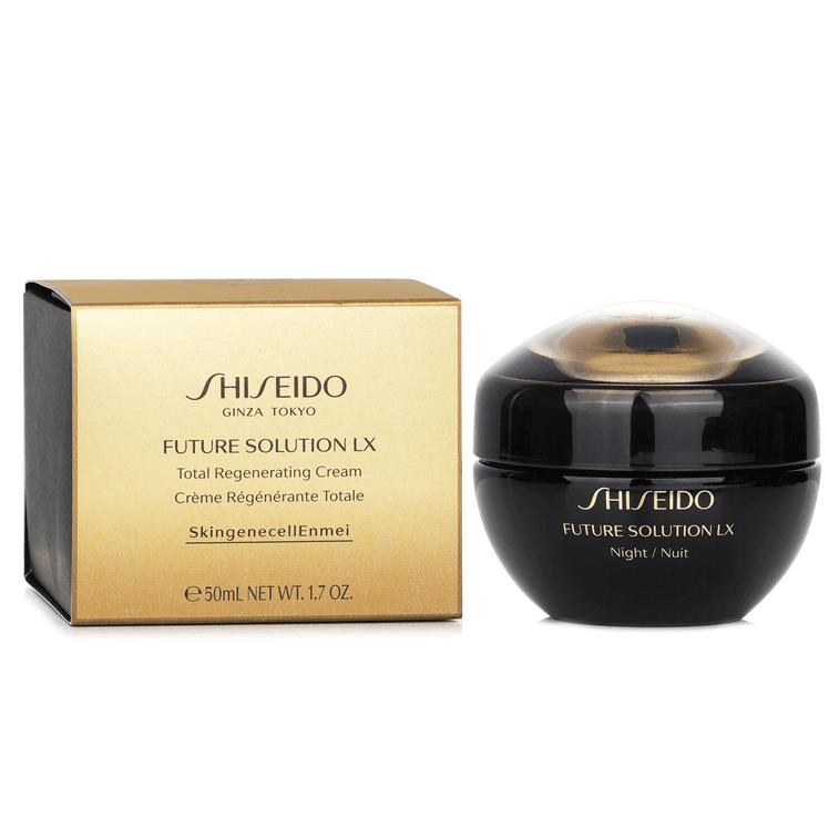 日本 SHISEIDO 資生堂 時光琉璃禦藏奢養夜霜50ml 夜間修護 抗老淡紋 深層滋養 煥活肌膚 貴婦乳霜