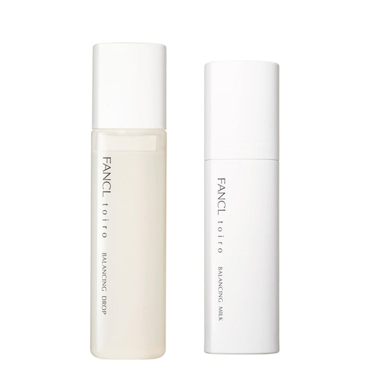 FANCL芳珂 TOIRO平衡保濕美白彈力水120ml+乳液60g【水乳套裝】