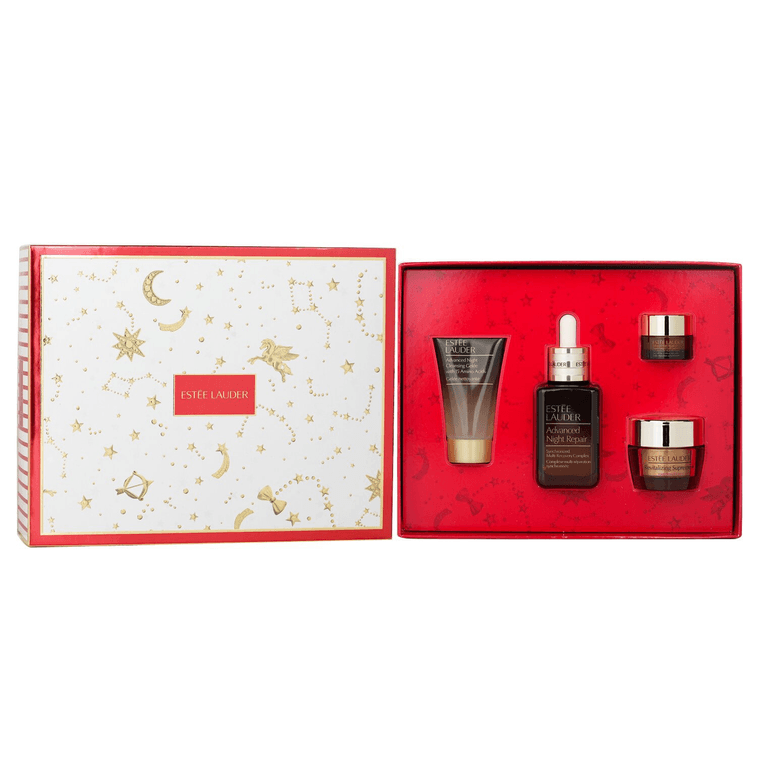 Estee Lauder雅詩蘭黛 Lift + Glow 日常護理套裝 4 件套