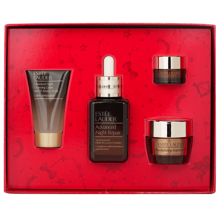 Estee Lauder雅詩蘭黛 Lift + Glow 日常護理套裝 4 件套