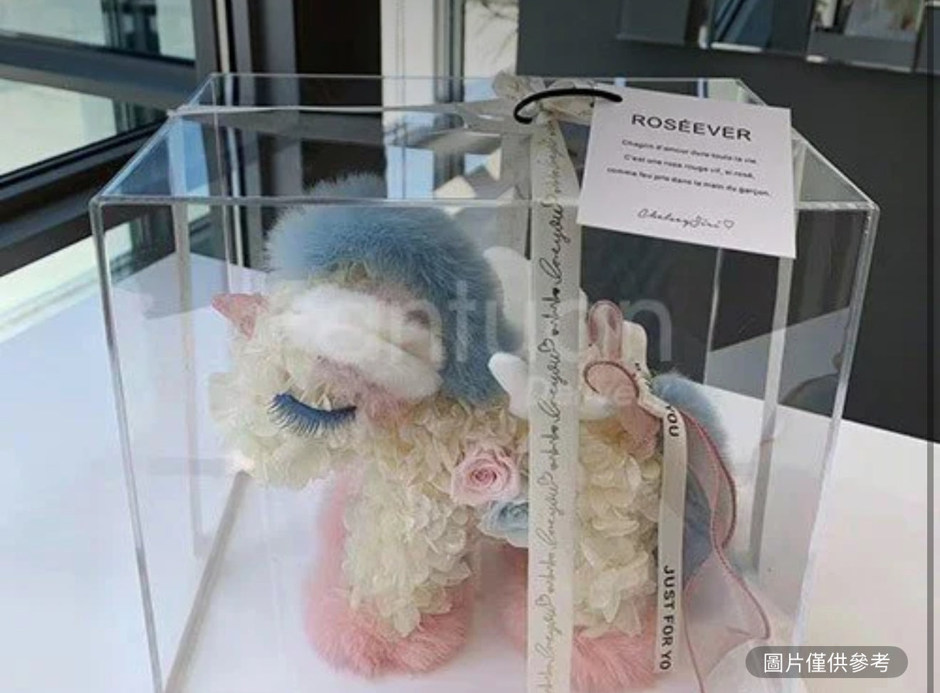 彩虹獨角獸(白色)