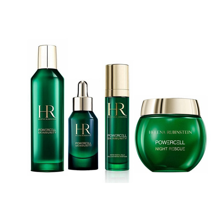 HELENA RUBINSTEIN 赫蓮娜 綠寶瓶輕盈修護抗氧補水l護膚四件組 水200ml乳50ml精華50ml面霜49.5g