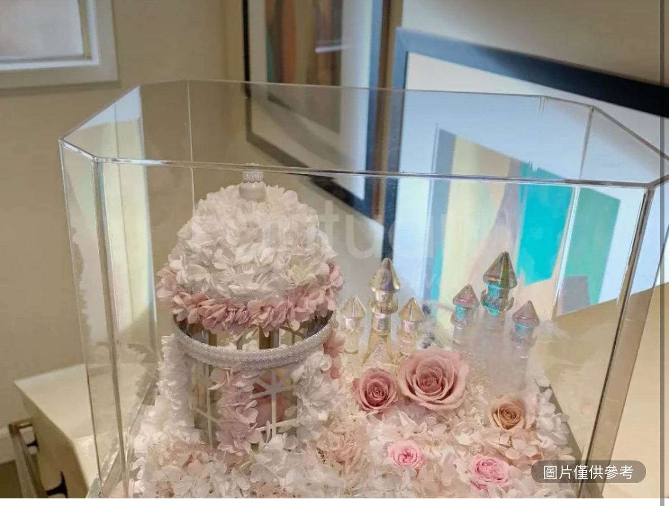 夢幻冰雪城堡(粉色)