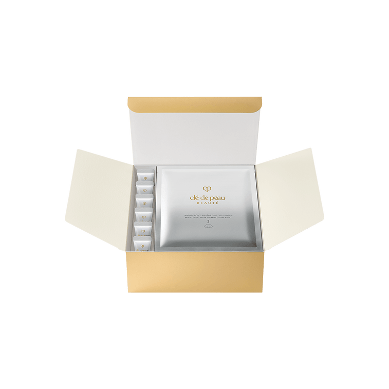 日本CLE DE PEAU BEAUTE CPB肌膚之鑰光透白密集奢護面膜套裝 滋潤奢養 美白抗老 含去角質潔面霜 6組