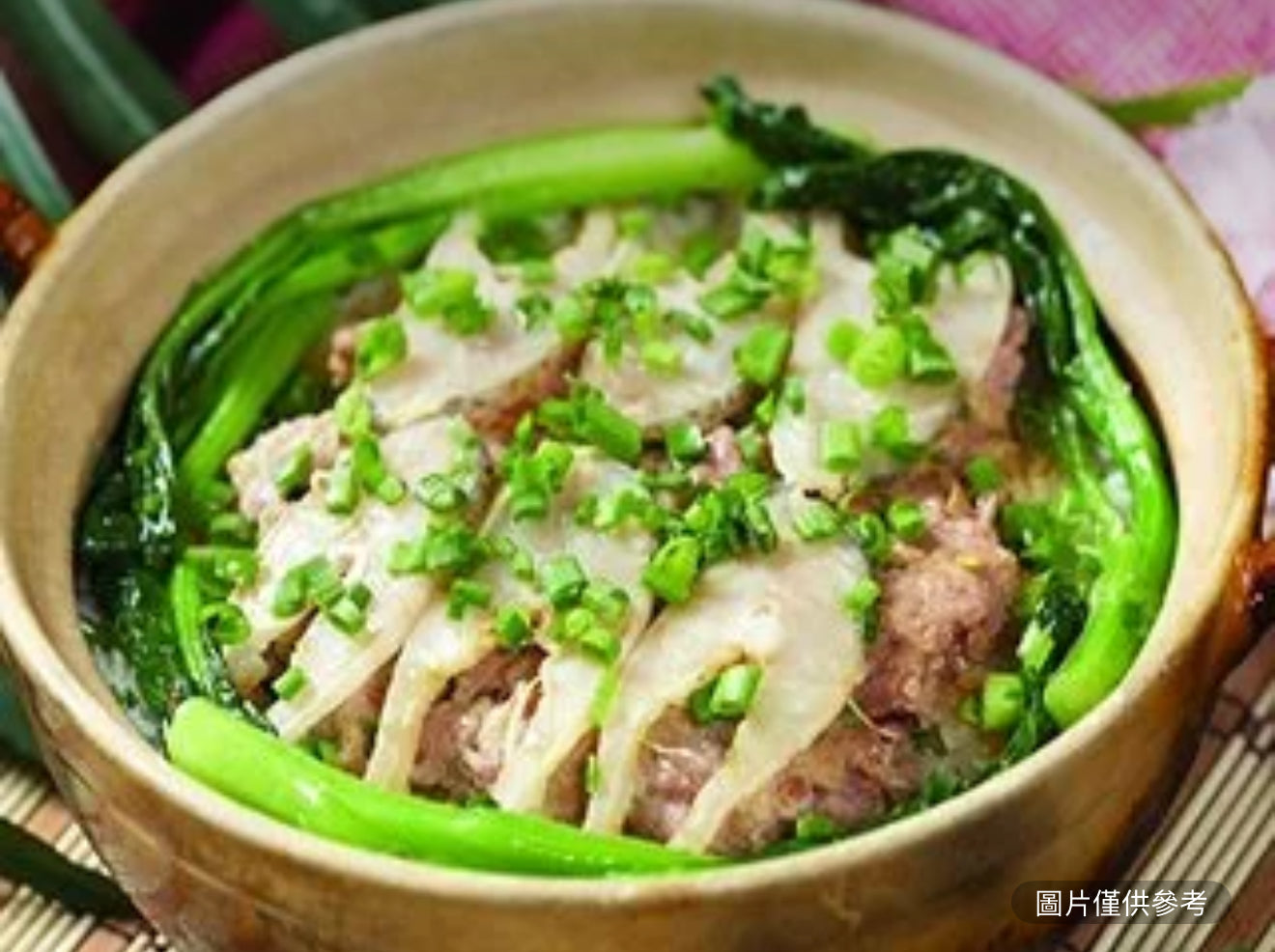 馬鮫鹹魚肉餅煲仔飯(辣)