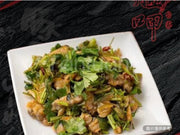 涼拌香菜蛤肉