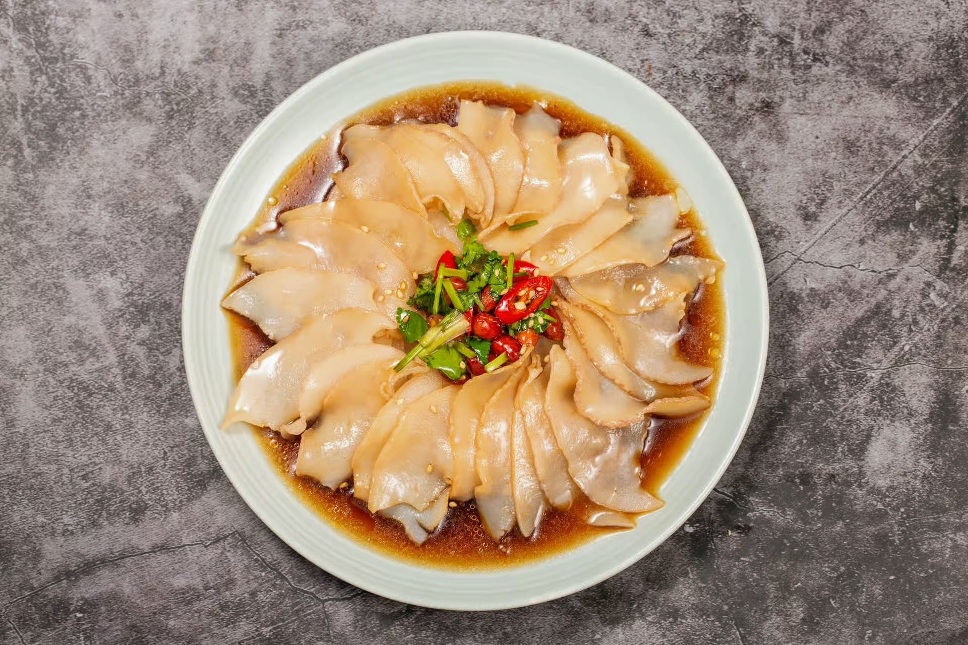 酸辣凉拌螺片