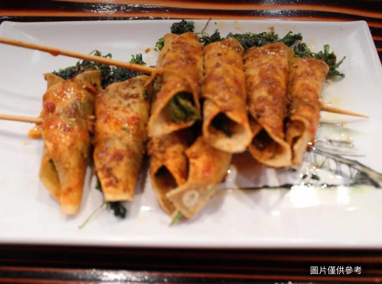 乾豆腐卷香菜