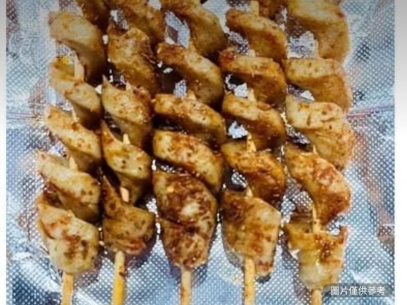 烤麵筋(2串)