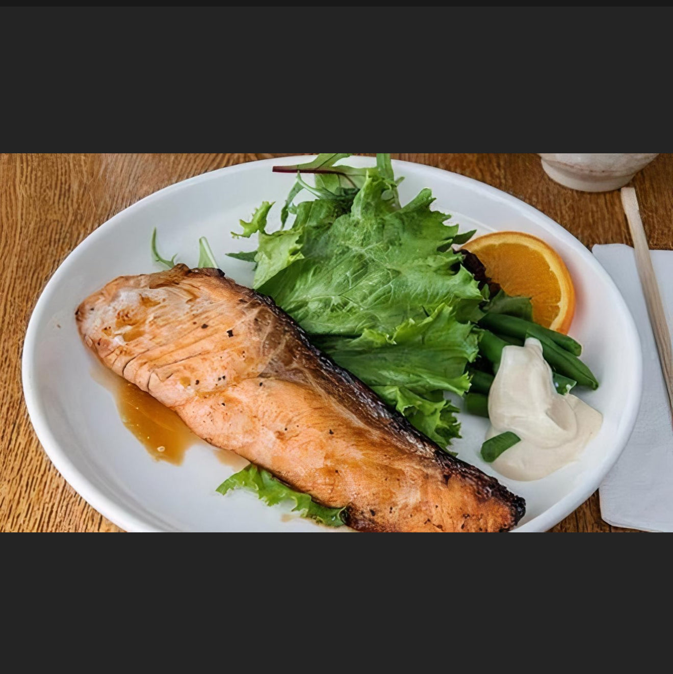 照燒鮭魚(晚餐套餐)