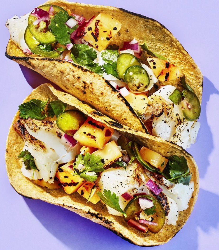 脆皮鱈魚Taco