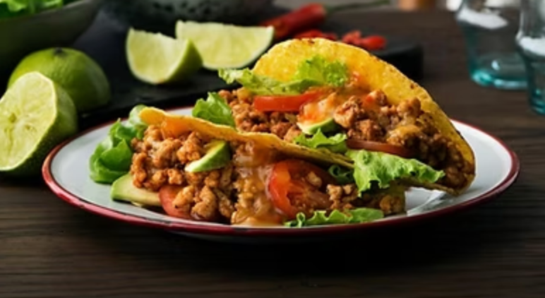 烤雞肉Taco