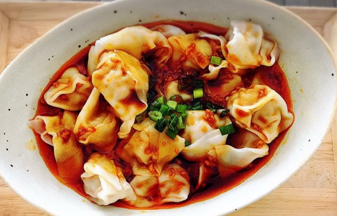 鮮蝦豬肉抄手(微辣)